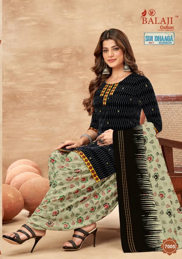 Balaji Sui Dhaaga Vol-7 Cotton Exclusive Designer Readymade Collection